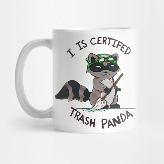 Certified trash panda by TheNeutralDragon